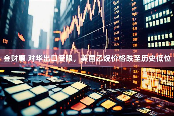 金财顺 对华出口受限，美国乙烷价格跌至历史低位